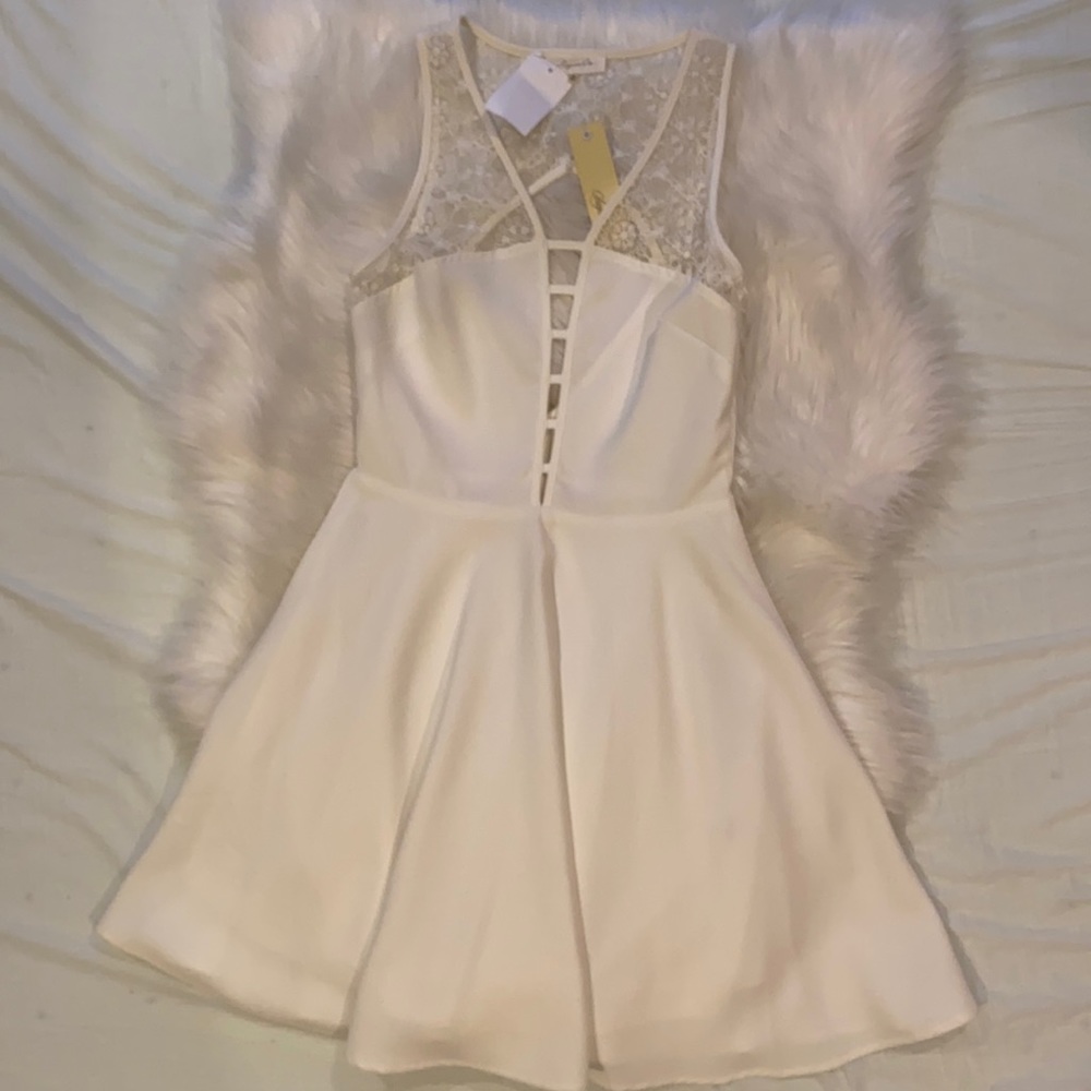 Sugar Lips White Dress 👗